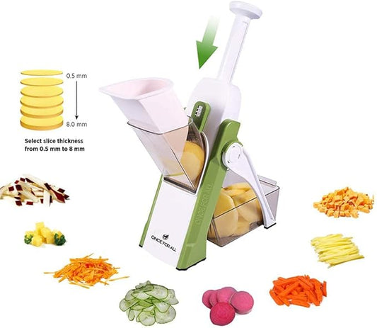 Mandoline Vegetable slicer 5 in 1 Vegetable Cutter with finest Quality